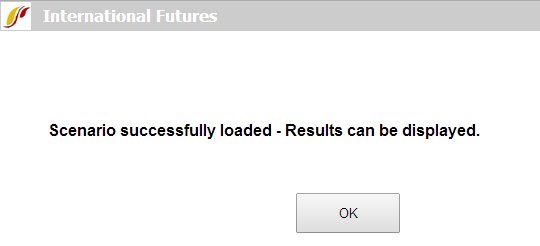 Activate Pre-Run Scenario for Display