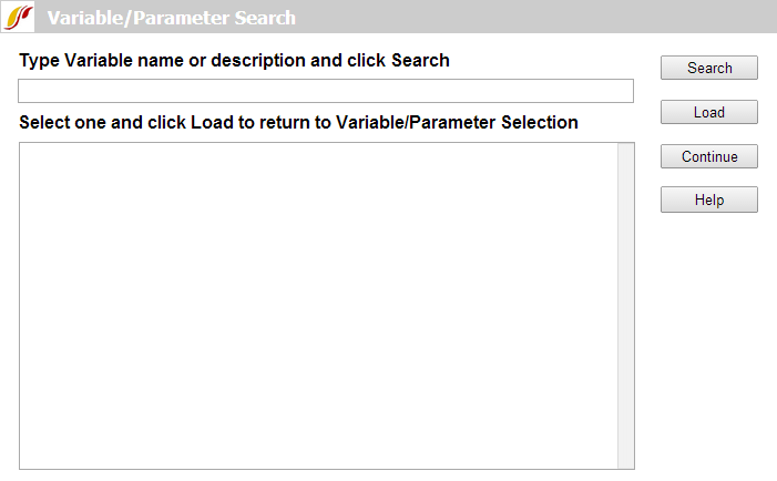 variable search
